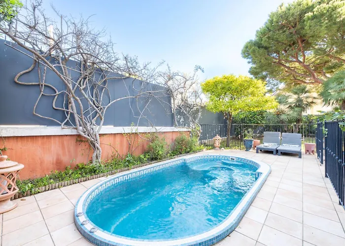 3-br With Private Pool & Sea View * カンヌ